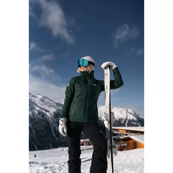  Női sídzseki NORDBLANC ZENITH NBWJL7929 SÖTÉTZÖLD 