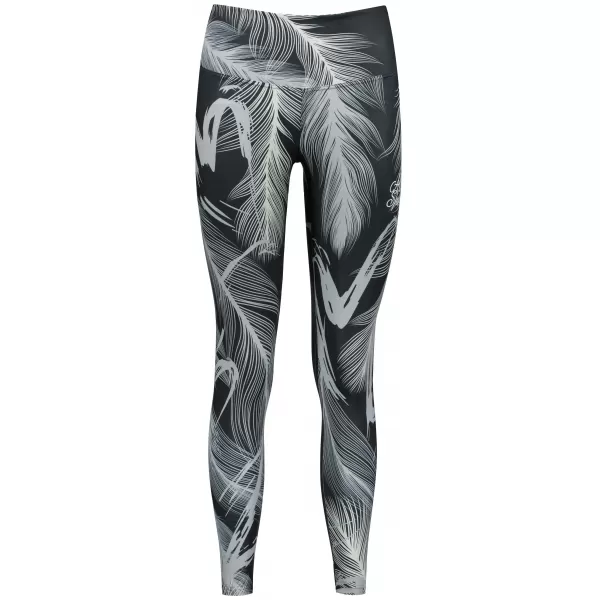  Női hosszú prémium leggings ALTISPORT VOJ/ALW001LEG01 FEKETE/SZÜRKE 
