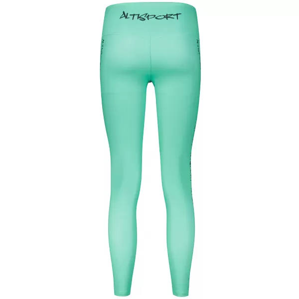  Női hosszú prémium leggings ALTISPORT VOJ/ALW021LEG01 TÜRKIZ 