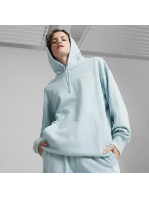 Pulóver PUMA BETTER CLASSICS HOODIE 624241-22 KÉK