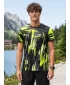 Pánské funkční triko premium ALTISPORT VOJ/ALM010TR01 ČERNOŽLUTÁ