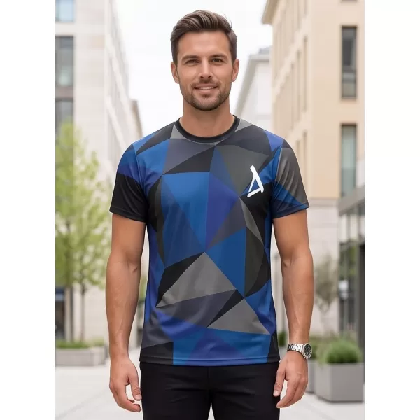  Férfi prémium plusz funkcionális póló ALTISPORT VOJ/ALM007TR02 SÖTÉTKÉK 