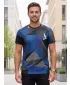 Férfi prémium plusz funkcionális póló ALTISPORT VOJ/ALM007TR02 SÖTÉTKÉK
