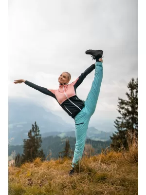 Női vízálló szabadtéri nadrág NORDBLANC PEACEFUL NBFPL7961 VILÁGOSKÉK