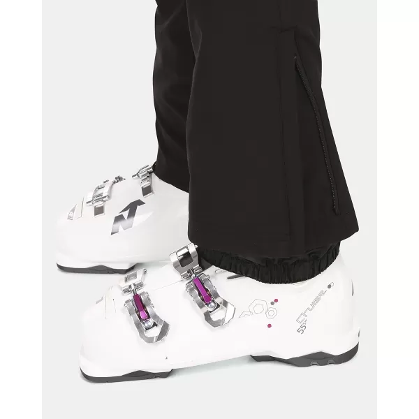  Női softshell sínadrág KILPI DIONE-W UL0408KI FEKETE 