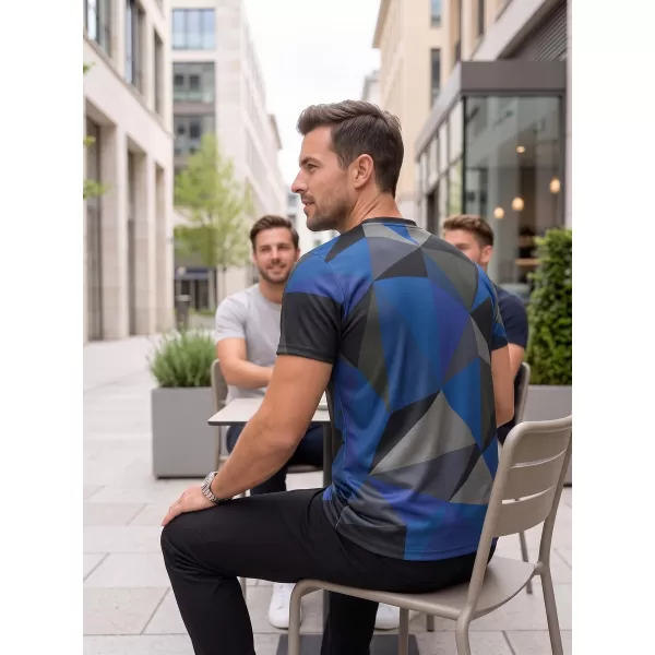  Férfi prémium plusz funkcionális póló ALTISPORT VOJ/ALM007TR02 SÖTÉTKÉK 