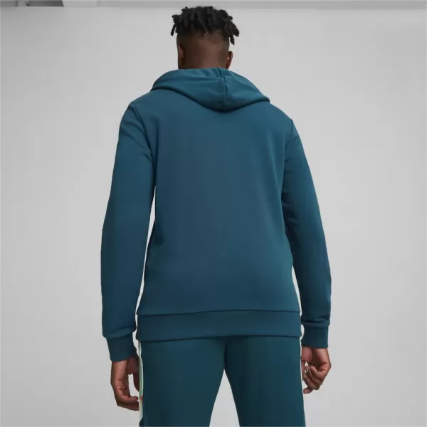  Férfi pulóver PUMA NJR CREATIVITY LOGO HOODY 658955-13 KÉK 