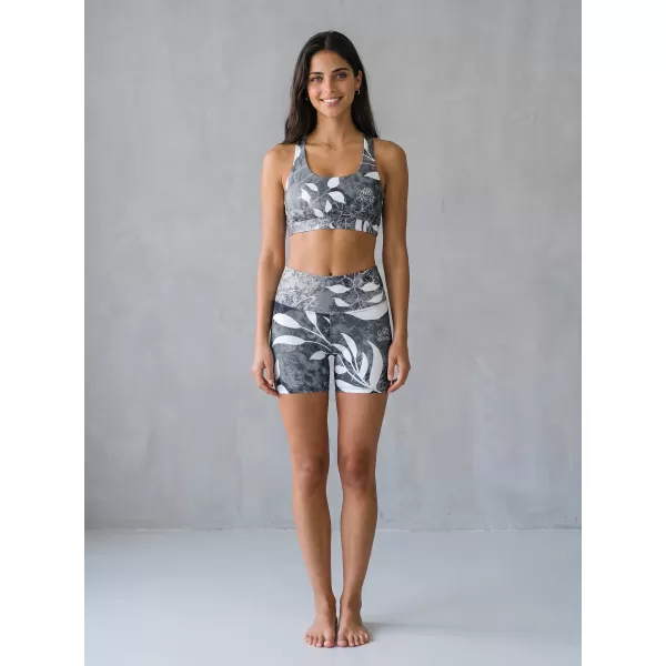  Női rövid prémium leggings ALTISPORT VOJ/ALW020LEG03 FEKETE ÉS FEHÉR 
