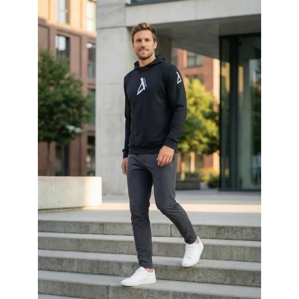  Férfi prémium funkcionális pulóver ALTISPORT VOJ/ALM013MI01 FEKETE 