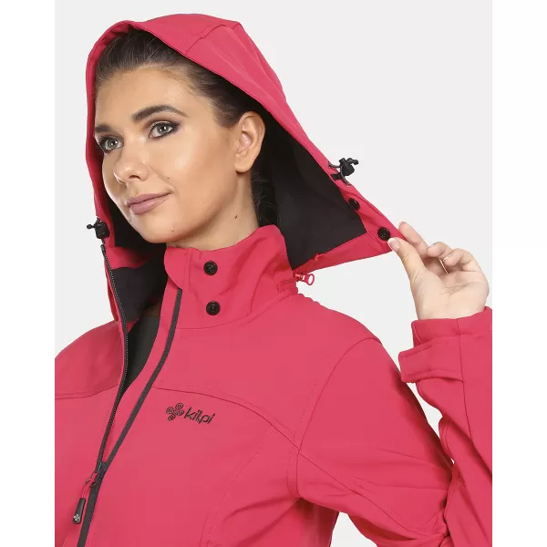  Női softshell kabát KILPI RAVIA-W UL0124KI RÓZSASZÍN 