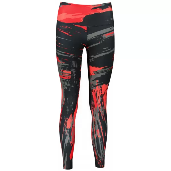  Női hosszú prémium leggings ALTISPORT VOJ/ALW010LEG01 FEKETE ÉS PIROS 