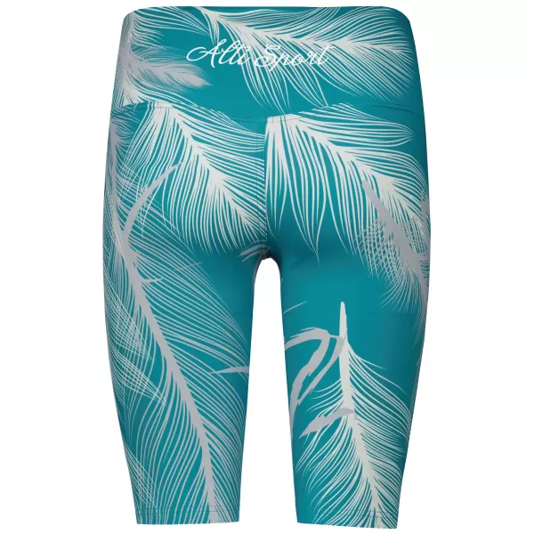  Térd feletti női leggings prémium ALTISPORT VOJ/ALW001LEG02 SMARAGD 