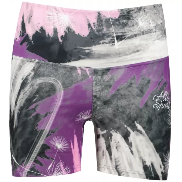  Női rövid prémium leggings ALTISPORT VOJ/ALW016LEG03 LILA 