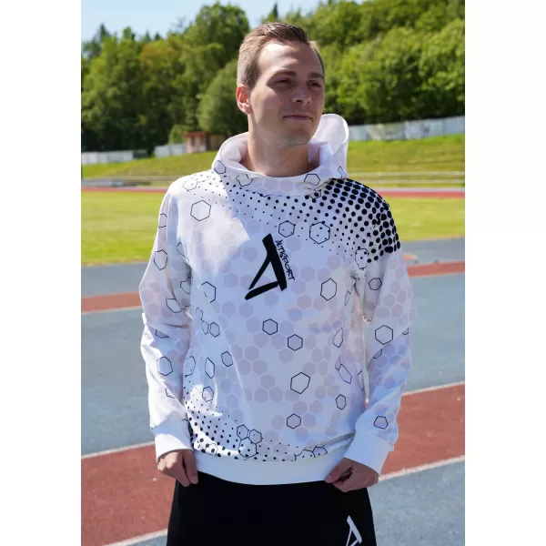  Férfi prémium funkcionális pulóver ALTISPORT VOJ/ALM005MI01 FEHÉR 