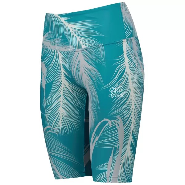  Térd feletti női leggings prémium ALTISPORT VOJ/ALW001LEG02 SMARAGD 