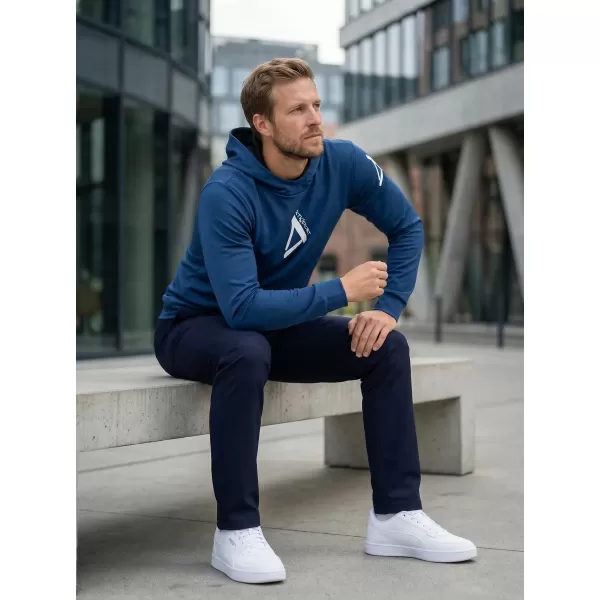  Férfi prémium funkcionális pulóver ALTISPORT VOJ/ALM013MI01 SÖTÉTKÉK 
