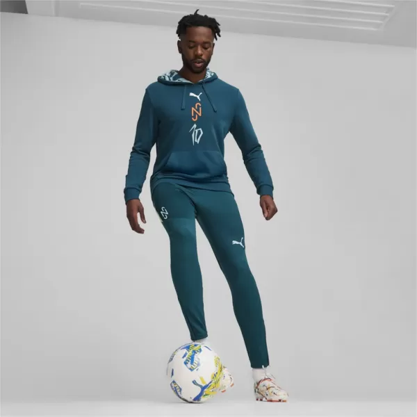  Férfi pulóver PUMA NJR CREATIVITY LOGO HOODY 658955-13 KÉK 