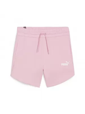 Női rövidnadrág PUMA ESS HIGH WAIST SHORTS 848339-30 RÓZSASZÍN