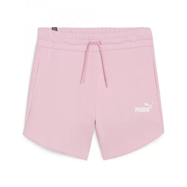  Női rövidnadrág PUMA ESS HIGH WAIST SHORTS 848339-30 RÓZSASZÍN 