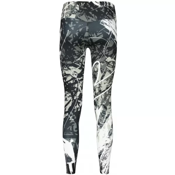  Női hosszú prémium leggings ALTISPORT VOJ/ALW018LEG01 FEKETE ÉS FEHÉR 