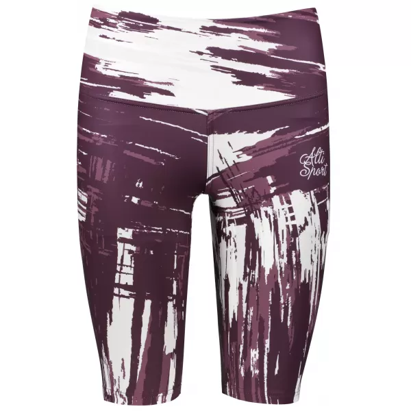  Dámské legíny nad kolena premium ALTISPORT VOJ/ALW010LEG02 FIALOVÁ 