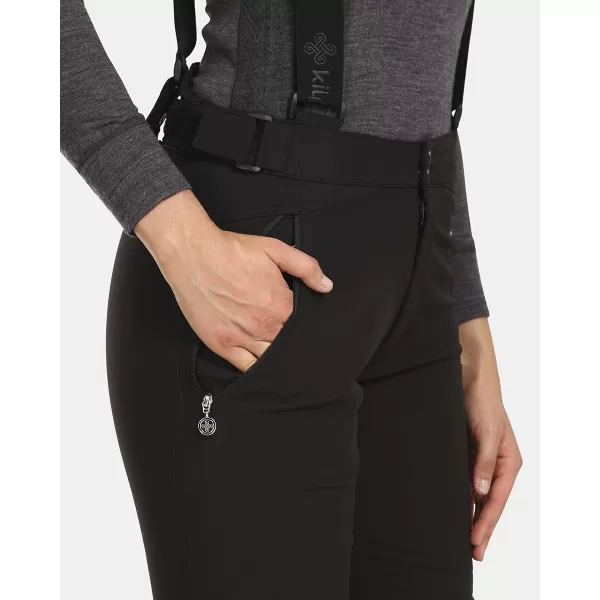  Női softshell sínadrág KILPI DIONE-W UL0408KI FEKETE 