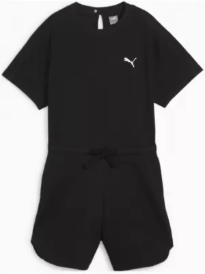 Női overall PUMA HER SHORT JUMPSUIT 677891-01 FEKETE