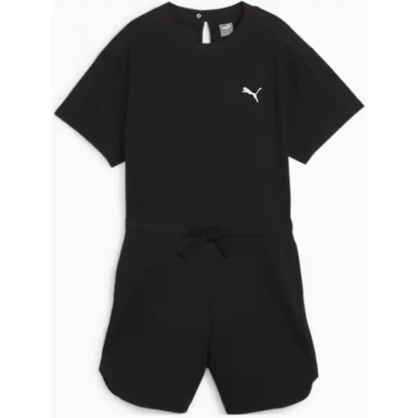  Női overall PUMA HER SHORT JUMPSUIT 677891-01 FEKETE 