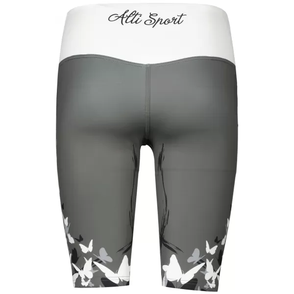  Dámské legíny nad kolena premium ALTISPORT VOJ/ALW022LEG02 ŠEDÁ 