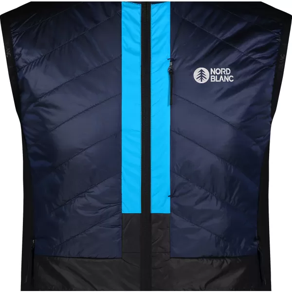  Férfi sportmellény NORDBLANC WINTERTIME NBWJM7986 KÉK 