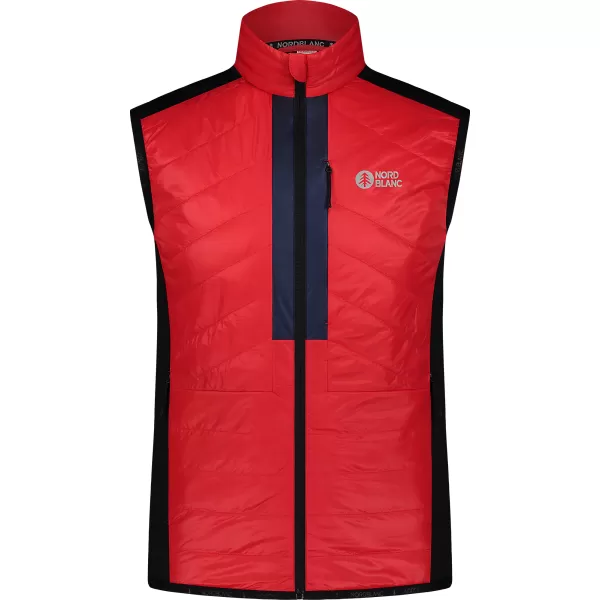  Férfi sportmellény NORDBLANC WINTERTIME NBWJM7986 PIROS 