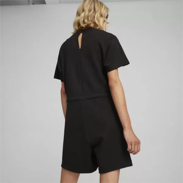  Női overall PUMA HER SHORT JUMPSUIT 677891-01 FEKETE 