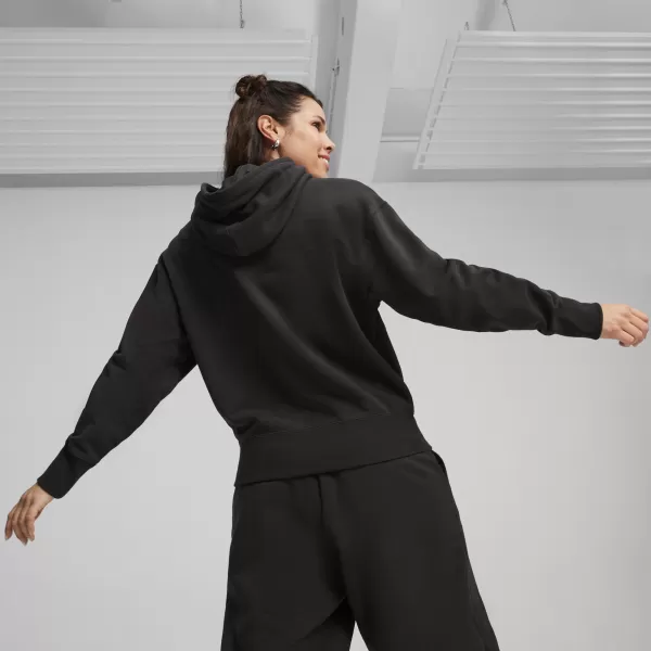  Női pulóver PUMA BETTER RELAXED HOODIE 624227-01 FEKETE 