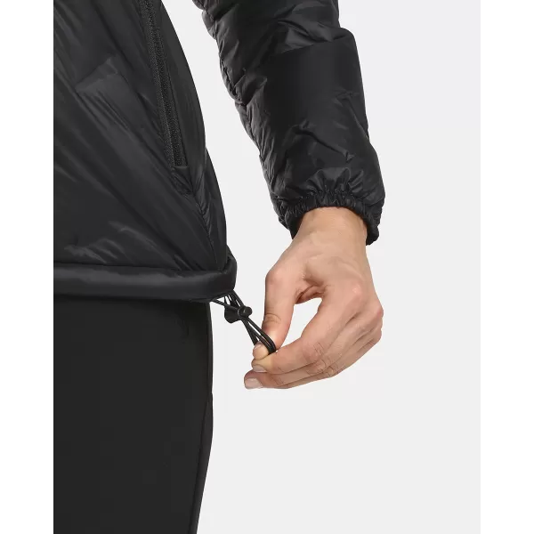  Hőszigetelt női kabát KILPI PAPILON-W UL0153KI FEKETE 