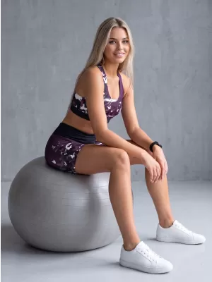Női rövid prémium leggings ALTISPORT VOJ/ALW022LEG03 LILA