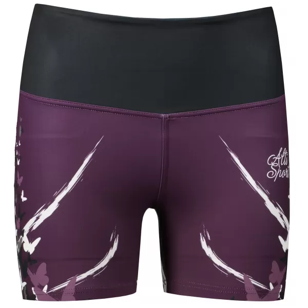  Női rövid prémium leggings ALTISPORT VOJ/ALW022LEG03 LILA 