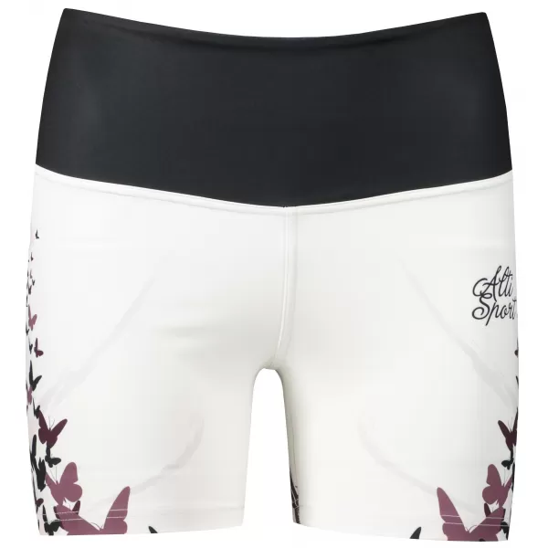  Női rövid prémium leggings ALTISPORT VOJ/ALW022LEG03 FEHÉR 