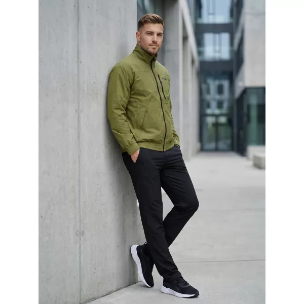  Férfi dzseki PUMA STYLE WINDBREAKER 623685-33 ZÖLD 