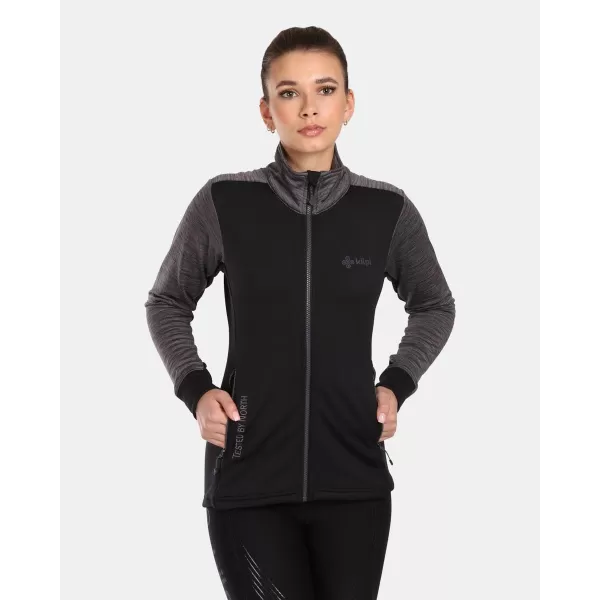  Női sztreccs pulóver KILPI SIREN-W UL0203KI FEKETE 