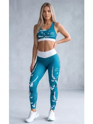 Női prémium sportmelltartó ALTISPORT VOJ/ALW022POD01 KEROZIN
