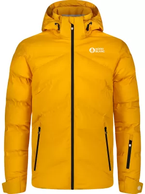 Férfi téli kabát NORDBLANC BRILLIANCY NBWJM7926 BOROSTYÁN