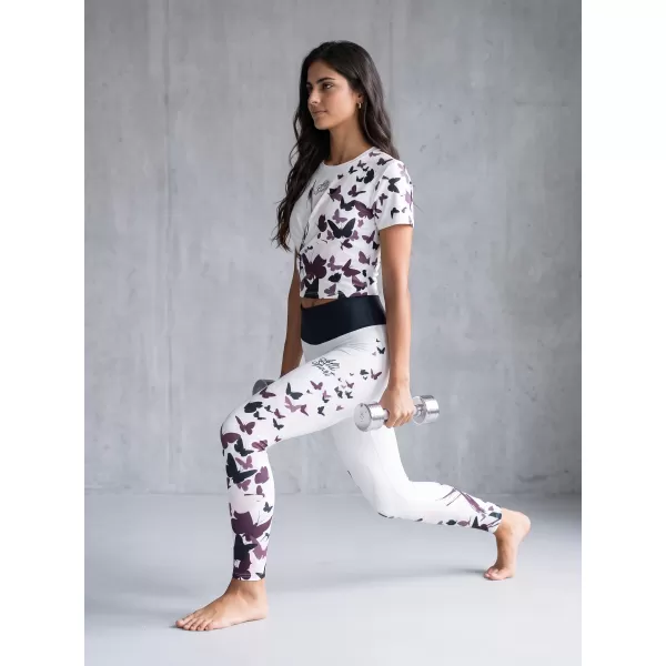  Női hosszú prémium leggings ALTISPORT VOJ/ALW022LEG01 FEHÉR 