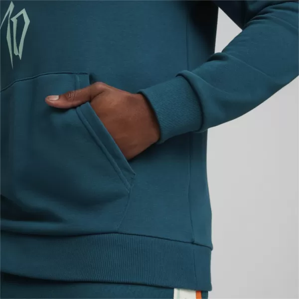  Férfi pulóver PUMA NJR CREATIVITY LOGO HOODY 658955-13 KÉK 