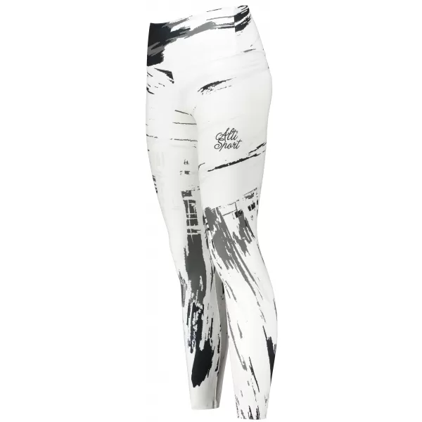  Női hosszú prémium leggings ALTISPORT VOJ/ALW010LEG01 FEHÉR 