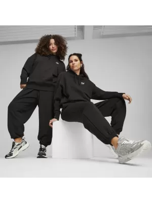 Női pulóver PUMA BETTER RELAXED HOODIE 624227-01 FEKETE