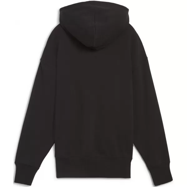  Női pulóver PUMA BETTER RELAXED HOODIE 624227-01 FEKETE 