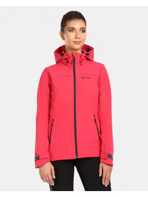 Női softshell kabát KILPI RAVIA-W UL0124KI RÓZSASZÍN