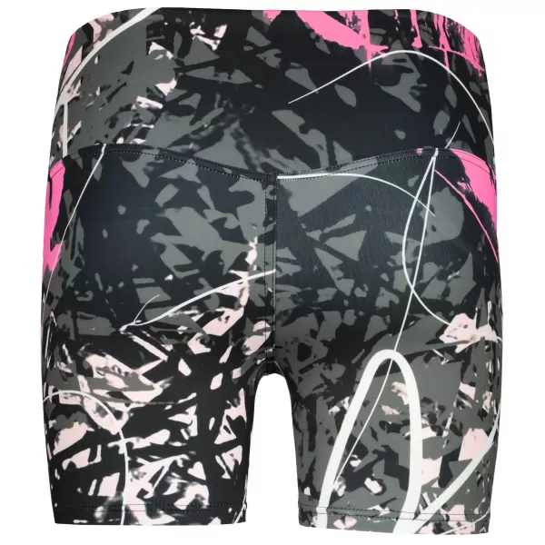  Női rövid prémium leggings ALTISPORT VOJ/ALW018LEG03 FEKETE RÓZSASZÍN 