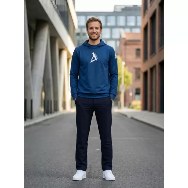  Férfi prémium funkcionális pulóver ALTISPORT VOJ/ALM013MI01 SÖTÉTKÉK 