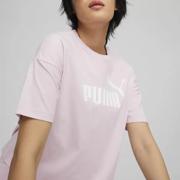  Női póló PUMA ESS CROPPED LOGO TEE 586866-60 LILA 